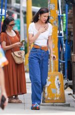 BELLA HADID Out for Lunch in New York 06/03/2022