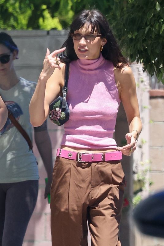 BELLA HADID Out Shopping After Lunch in Los Feliz 06/25/2022