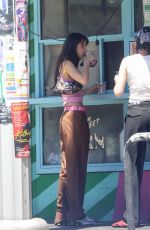 BELLA HADID Out Shopping with Friends in Los Feliz 06/25/2022