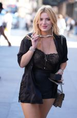 BELLA THORNE Leaves a Business Meeting in New York 06/14/2022