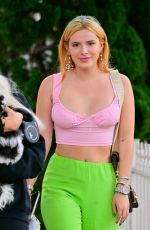 BELLA THORNE Out and About in Santa Monica 06/08/2022