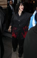 BILLIE EILISH Arrives at Late Late Show with James Corden in London 06/27/2022