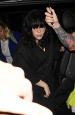 BILLIE EILISH Arrives at Late Late Show with James Corden in London 06/27/2022