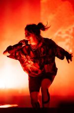 BILLIE EILISH Performs at Glastonbury Festival 06/24/2022