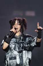 BILLIE EILISH Performs at Glastonbury Festival 06/24/2022