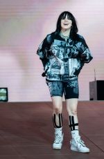 BILLIE EILISH Performs at Glastonbury Festival 06/24/2022