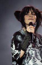 BILLIE EILISH Performs at Glastonbury Festival 06/24/2022