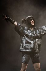 BILLIE EILISH Performs at Glastonbury Festival 06/24/2022