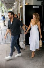 BLAKE LIVELY and Ryan Reynolds Leaves a Studio in New York 06/11/2022