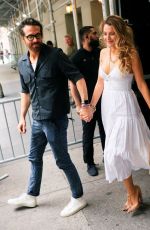 BLAKE LIVELY and Ryan Reynolds Leaves a Studio in New York 06/11/2022
