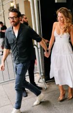 BLAKE LIVELY and Ryan Reynolds Leaves a Studio in New York 06/11/2022