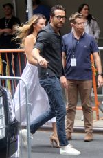 BLAKE LIVELY and Ryan Reynolds Out in New York 06/11/2022