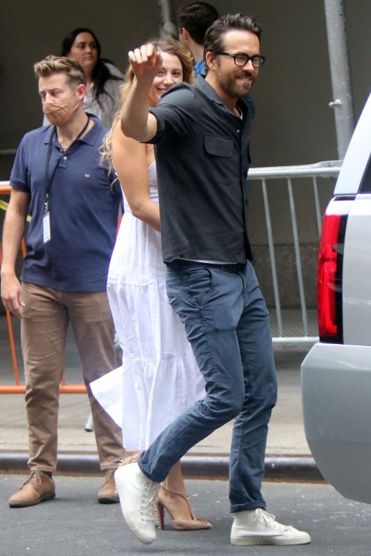 BLAKE LIVELY and Ryan Reynolds Out in New York 06/11/2022