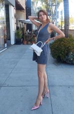 BLANCA BLANCO Leaves Mirame Restaurant in Beverly Hills 06/18/2022