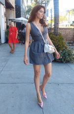 BLANCA BLANCO Leaves Mirame Restaurant in Beverly Hills 06/18/2022
