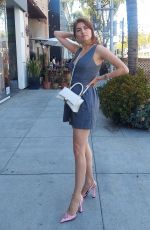 BLANCA BLANCO Leaves Mirame Restaurant in Beverly Hills 06/18/2022