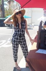 BLANCA BLANCO Out at Her Local Farmers Market in Beverly Hills 06/26/2022