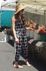 BLANCA BLANCO Out at Her Local Farmers Market in Beverly Hills 06/26/2022
