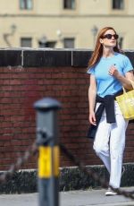 BONNIE WRIGHT and Andrew Lococo Out in Florence 05/29/2022