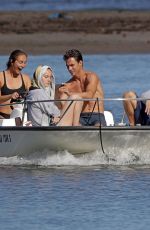 BRIE LARSON and Elijah Allan-Blitz on a Boat Ride in Hawaii 06/09/2022