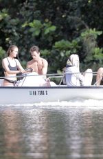 BRIE LARSON and Elijah Allan-Blitz on a Boat Ride in Hawaii 06/09/2022