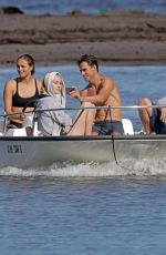 BRIE LARSON and Elijah Allan-Blitz on a Boat Ride in Hawaii 06/09/2022