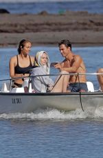 BRIE LARSON and Elijah Allan-Blitz on a Boat Ride in Hawaii 06/09/2022
