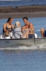BRIE LARSON and Elijah Allan-Blitz on a Boat Ride in Hawaii 06/09/2022