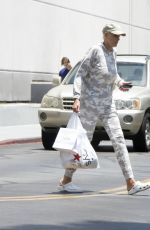 BRIGITTE NIELSEN Out Shopping in Los Angeles 06/19/2022