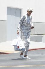 BRIGITTE NIELSEN Out Shopping in Los Angeles 06/19/2022