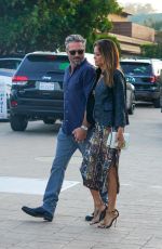 BROOKE BURKE and David Charvet Out for Dinner at Nobu in Malibu 06/28/2022