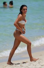 BRUNA BIANCARDI and RAFAELLA SANTOS in Bikinis at a Beach in Miami 06/12/2022