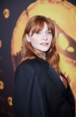 BRYCE DALLAS HOWARD at Jurassic World: Dominion Screening in London 05/27/2022