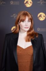 BRYCE DALLAS HOWARD at Jurassic World: Dominion Screening in London 05/27/2022