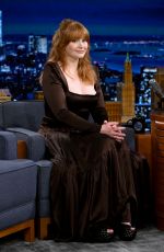 BRYCE DALLAS HOWARD at Tonight Show Starring Jimmy Fallon 06/10/2022