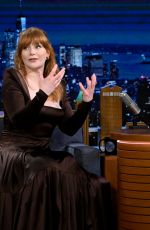 BRYCE DALLAS HOWARD at Tonight Show Starring Jimmy Fallon 06/10/2022