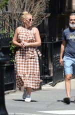 BUSY PHILIPPS and Marc Silverstein at Via Carota in New York 05/30/2022