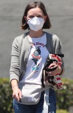 CALISTA FLOCKHART Out Shopping at a Supermarket in Brentwood 06/25/2022