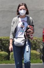 CALISTA FLOCKHART Out Shopping at a Supermarket in Brentwood 06/25/2022