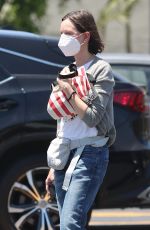 CALISTA FLOCKHART Out Shopping at a Supermarket in Brentwood 06/25/2022