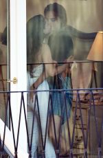 CARA DELEVINGNE and LEAH MASON Out Kissing in Portofino 06/07/2022