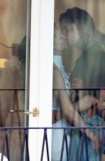 CARA DELEVINGNE and LEAH MASON Out Kissing in Portofino 06/07/2022