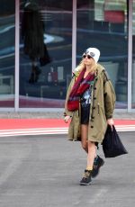 CARA DELEVINGNE Arrives at Battersea Helipad in London 06/24/2022