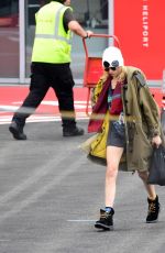 CARA DELEVINGNE Arrives at Battersea Helipad in London 06/24/2022