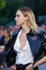 CARA DELEVINGNE at AMI - Alexandre Mattiussi Show at Paris Fashion Week 06/23/2022