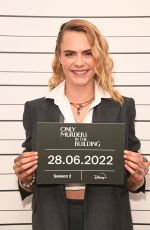 CARA DELEVINGNE at Only Murders in the Building, Season 2 Preview Screening in London 06/22/2022