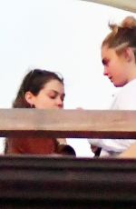 CARA DELEVINGNE Kissing a Female Friend in Venice 06/06/2022