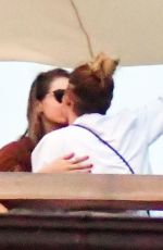 CARA DELEVINGNE Kissing a Female Friend in Venice 06/06/2022
