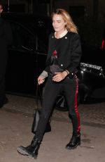 CARA DELEVINGNE Leaves Ami Afterparty at Paris Fashion Week 06/23/2022