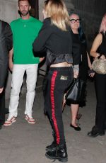 CARA DELEVINGNE Leaves Ami Afterparty at Paris Fashion Week 06/23/2022